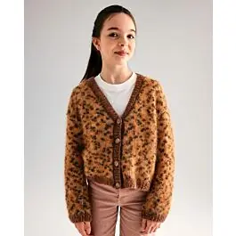 Flitsaanbieding Phildar makkelijk kinder vest breien van Phil Leo en Phil Chic Lurex (246,m2a)