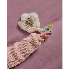 Betrouwbaar Phildar baby speendoekje haken van Phil Douce (245, m10)