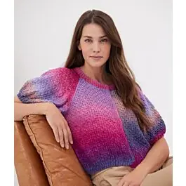 Beperkte Voorraad Lana Grossa vest breien van Cotonella (Lookbook 16, m23)