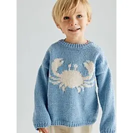 Dagaanbieding Phildar kindertrui met krab breien van Phil Cabotine (239, m17)