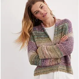 Uitverkoop Lana Grossa vest breien van Mosaico (Filati 67, m23)