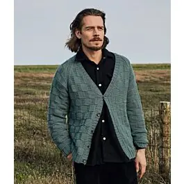 Alleen Vandaag Lana Grossa heren raglanvest breien van Cool Wool Big ME3,m23