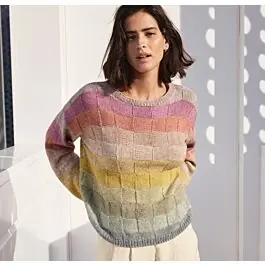 Fabrieksprijs Lana Grossa Diversa gekleurde trui breien Filati65,m12