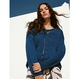 Gratis Retour Lana Grossa trui breien van Nastrino (LP23, m13)