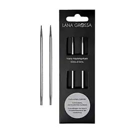 Exclusieve Aanbieding Lana Grossa\\u00a0Edelstaal verwisselbare naald punten 10.0mm