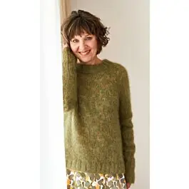 Beste Prijs Lana Grossa top down trui breien van Silkhair (Rosa P Mapala, m1)