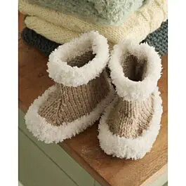 Favoriet Phildar baby slofjes breien van Partner 3,5 en Phil Douce (215,m13)