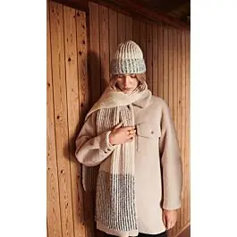 Direct Verzonden Lana Grossa blok sjaal breien van Ecopuno en Setasuri (Nordic Knits, m7)