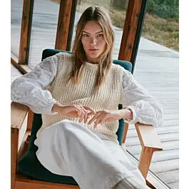 Aanbieding Lana Grossa spencer breien van Cara (Nordic Knots, m1)