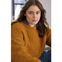 Aanbieding Lana Grossa trui breien van Ecopuno en Silkhair (Beloved knits, m3b)