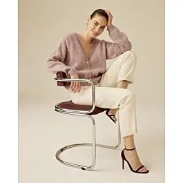 Uitverkoop Phildar dames vest met v-hals breien van Phil Disco (214, m9)