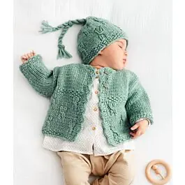 Betrouwbaar Lana Grossa baby vestje breien van Alta Moda Cashmere 16 (infanti 17, m39)