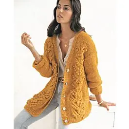 Aanbieding Phildar dames vest breien van Phil Nuage en Phil Brillant (194, M29)