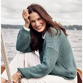 Veilige Betaling Lana Grossa vest breien van Alta Moda Cotolana (m3)