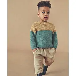 Betrouwbaar Phildar kindertrui breien van Merinos 3,5 M29