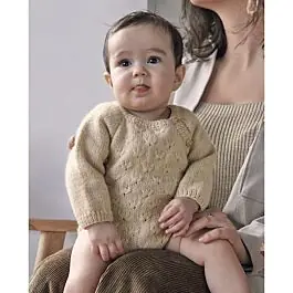 Gecertificeerd Phildar baby kruippakje breien van Phil Super Baby (200, m13)