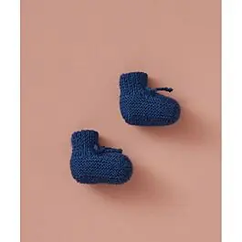 Fabrieksprijs Phildar baby slofjes met strikje breien van Phil Caresse (200, m9b)