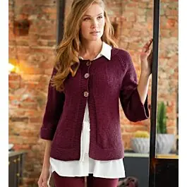 Favoriet Lana Grossa kort vest breien van Bingo (m24)