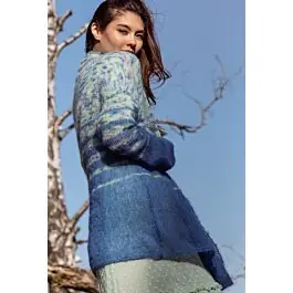 Flitsaanbieding Lana Grossa vest breien van Silkhair en Silkhair Hand dyed (m1)