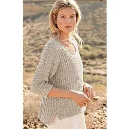 Uitverkoop Lana Grossa makkelijk trui breien Alta Moda Cotolana uit Classici 18