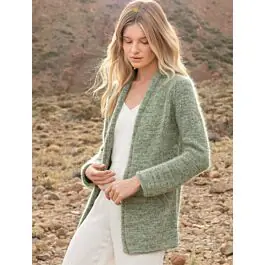 Direct Verzonden Lana Grossa dames raglanvest breien van Landlust sommerseide en Silkhair filati 59