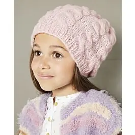 Actieprijs Phildar meiden muts breien van Phil Nuage (m13,181)