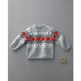 Betrouwbaar Phildar Noorse jongens trui breien van Phil Caresse