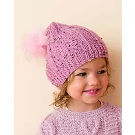 Favoriet Phildar kindermuts breien van Phil Randonnees (m29,176)