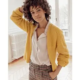 Beperkt Aanbod Phildar dames jasje breien van Phil gourmand(m30, 175)