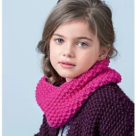 Favoriet Phildar snood-sjaal breien van Rapido