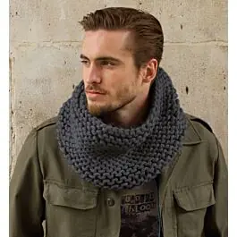 Gecertificeerd Phildar breipakket heren col breien