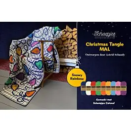 Superprijs Scheepjes Christmas Tangle MAL Snowy Rainbow Garenpakket