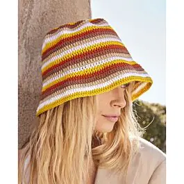 Aanbieding Phildar dames hoed haken van Coton 4 (213, m27)