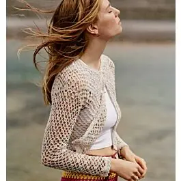 Voordeelprijs Lana Grossa Alessia vest haken M23