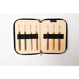 Voordeelprijs Lana Grossa houten haaknaaldenset 2.0 t\\/m 12mm