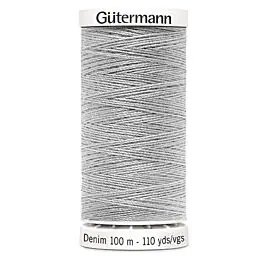 Gütermann Denim naaigaren kleur 8765 grijs Snelle Levering