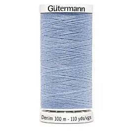 Aanbieding Gütermann Denim naaigaren kleur 6140 licht blauw