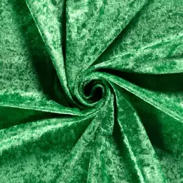 Velours de panne groen Express Levering