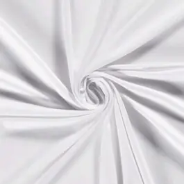 Viscose tricot uni wit Fabrieksprijs