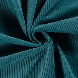 Weekendaanbieding Corduroy uni petrol