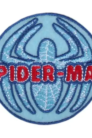 Voordeelprijs Strijkapplicatie Spiderman Rond