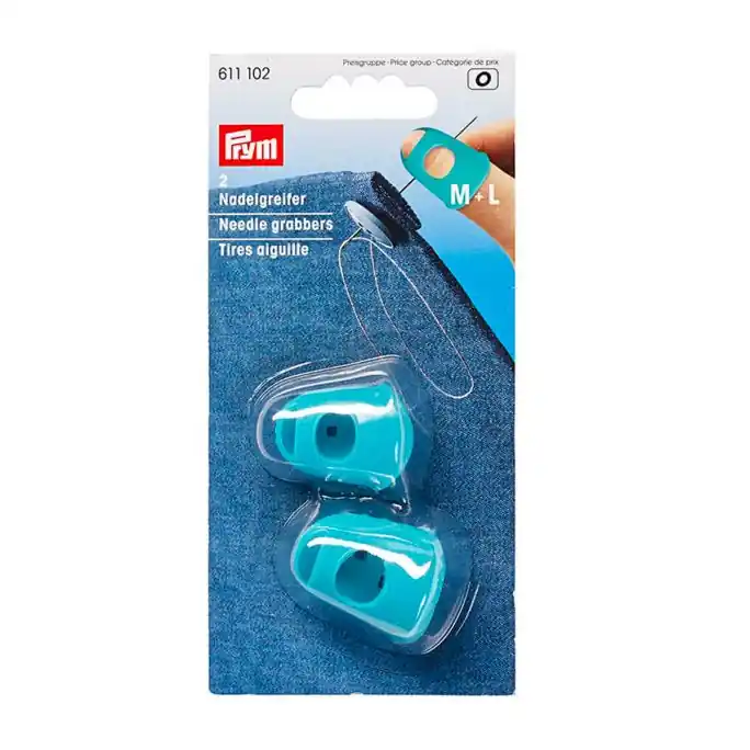 Beperkt Aanbod Prym Naaldgrijper Set Turquoise (14 mm & 19 mm)