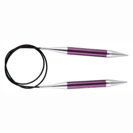 12mm 60cm Rondbreinaalden Zing van KNIT PRO-v 103.47109 Flitsaanbieding