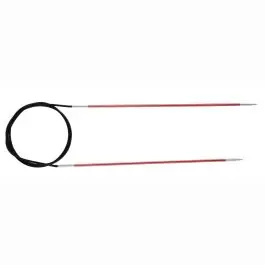 2mm 120cm Rondbreinaalden Zing van KNIT PRO-s 103.47181 Laatste Versie