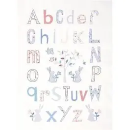 Borduurpakket Folk ABC van DMC 074.TB131 Exclusieve Aanbieding