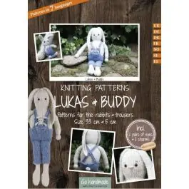 Breipatroon pakket Lukas & buddy van GO HANDMADE 20017 Exclusieve Aanbieding