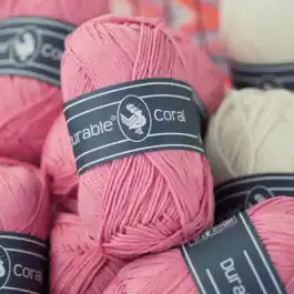 Coral haakkatoen 50gr 125m van DURABLE 010.6 Dagaanbieding
