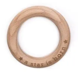 Direct Beschikbaar Houten bijtring A Star Is Born 7cm van DURABLE 020.1014