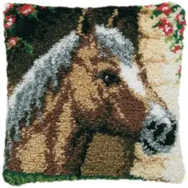 Dagaanbieding Knoopkussenpakket Paard 40x40cm PAKO 076.013310