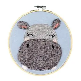 Beperkte Voorraad Nijlpaard 17,8cm Punchpakket van Restyle 095.2007